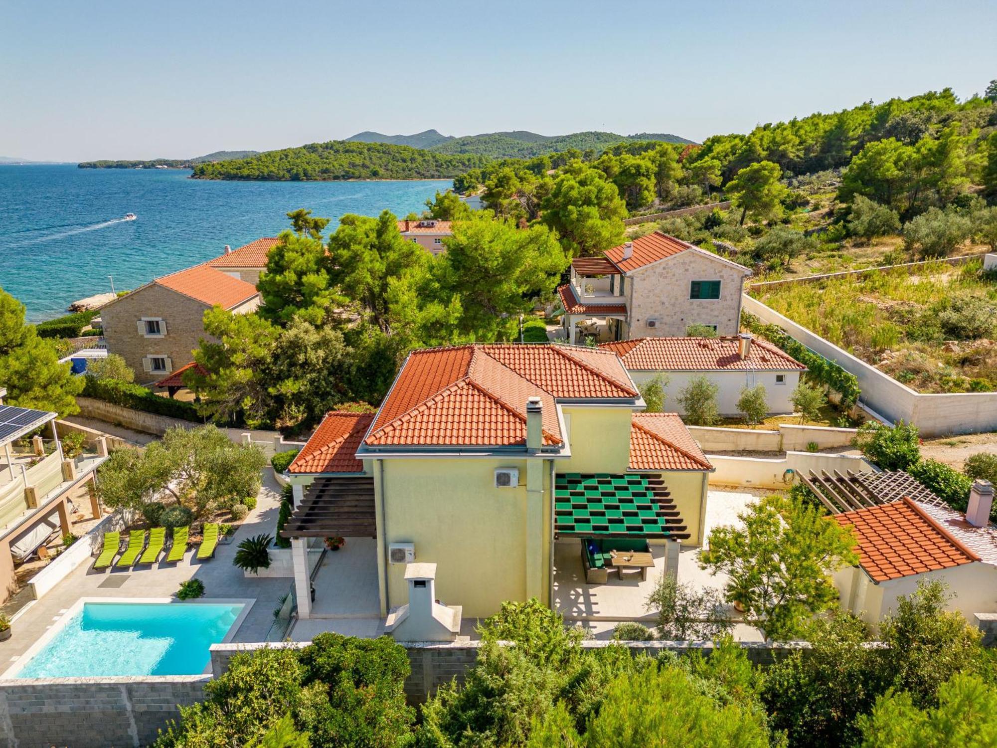 Villa Tatijana Zadarvillas กูกลีตซา ภายนอก รูปภาพ